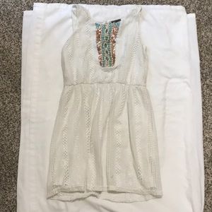 Girl’s Lily Rose White Boho Dress